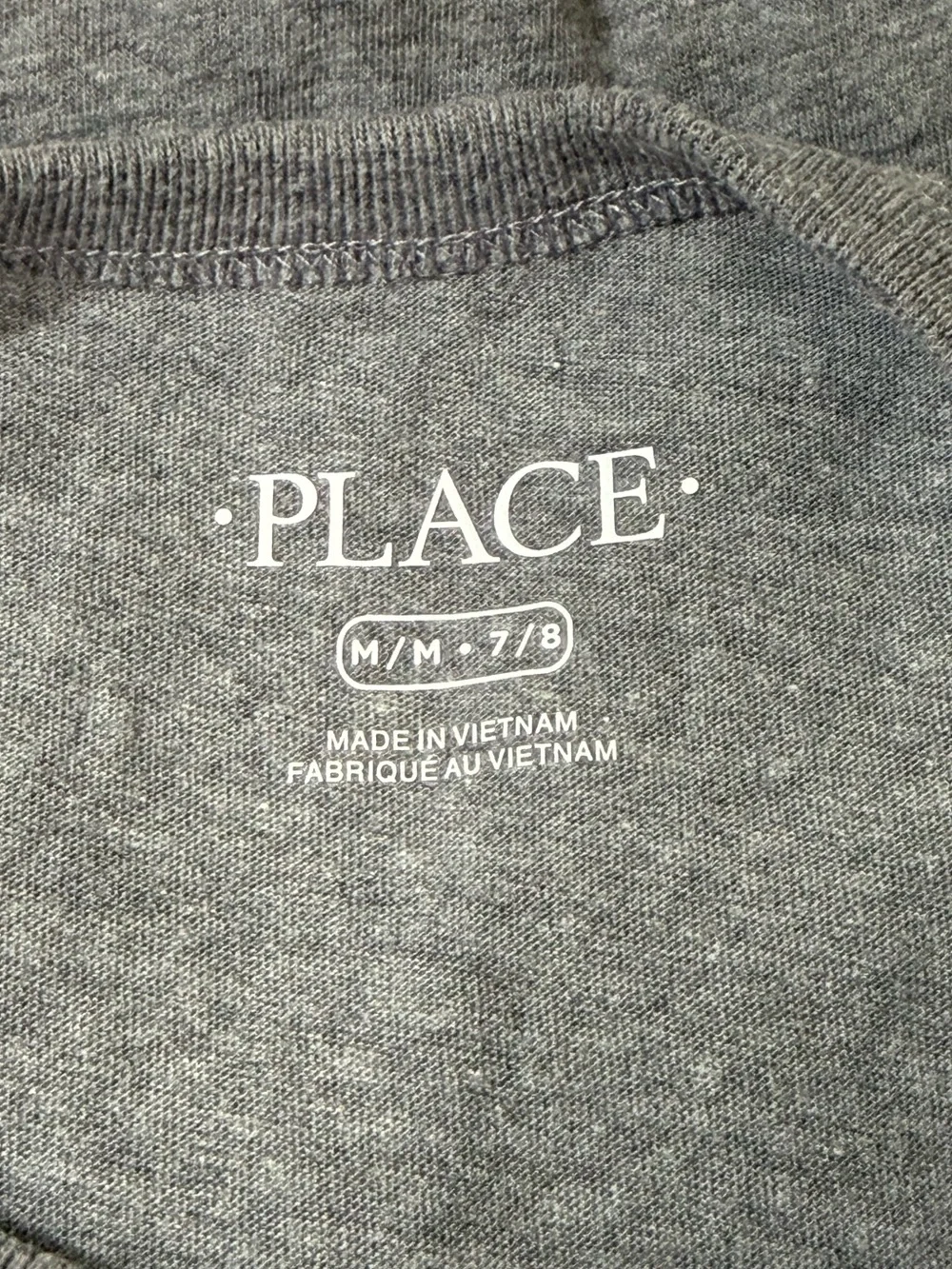 The Children’s Place Gray Graphic T-Shirt - Boys Size M (7/8)